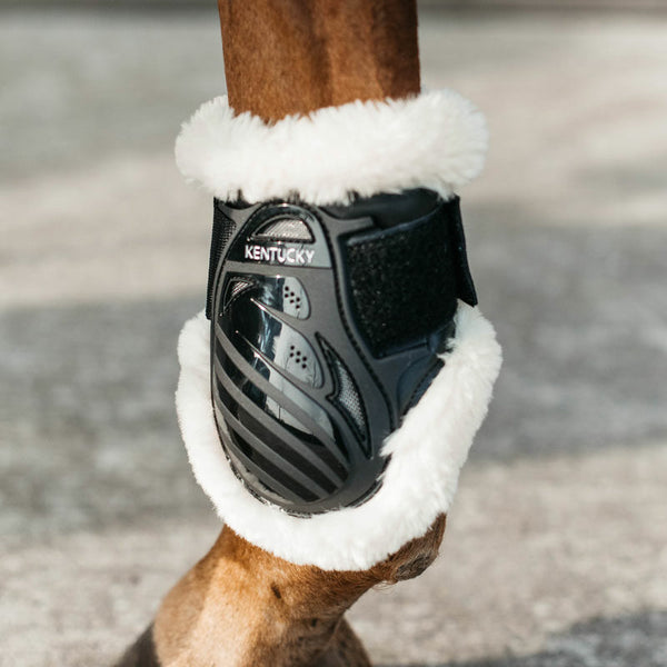 Kentucky Horsewear Sheepskin Young Horse Fetlock Boots